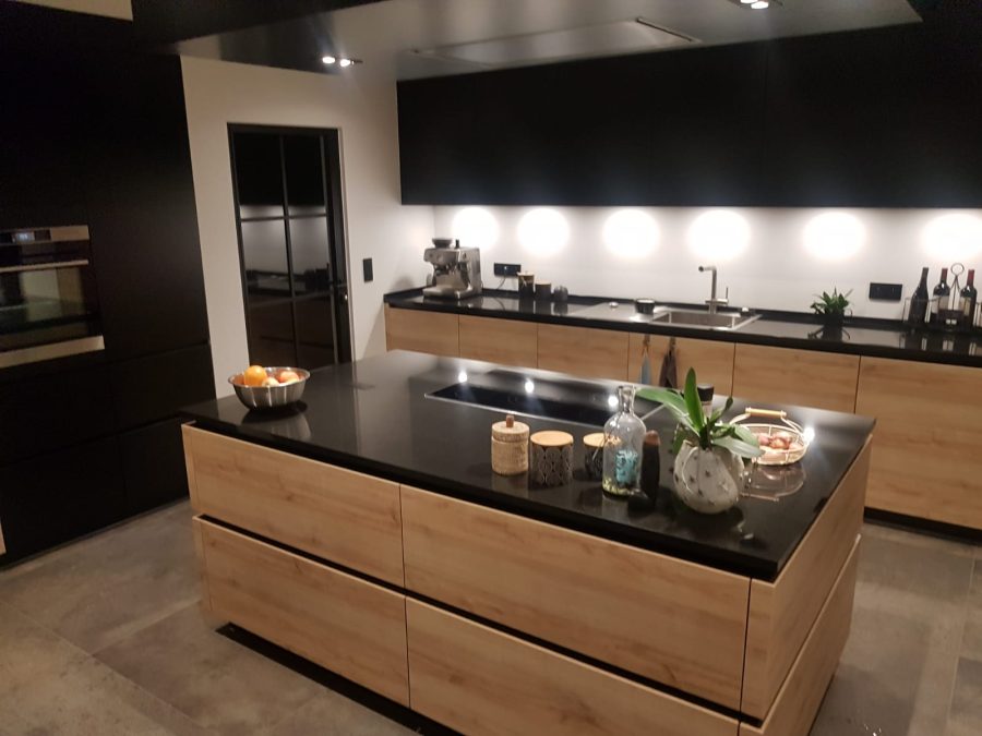 Plan de travail de cuisine – Granit noir